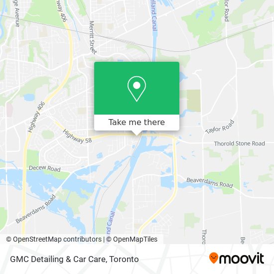 GMC Detailing & Car Care map