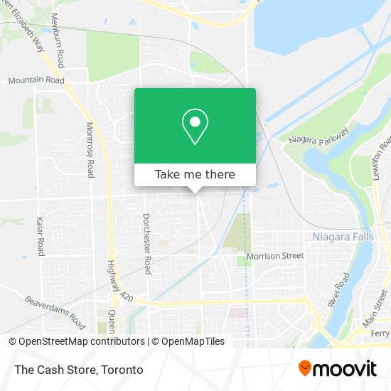 The Cash Store map