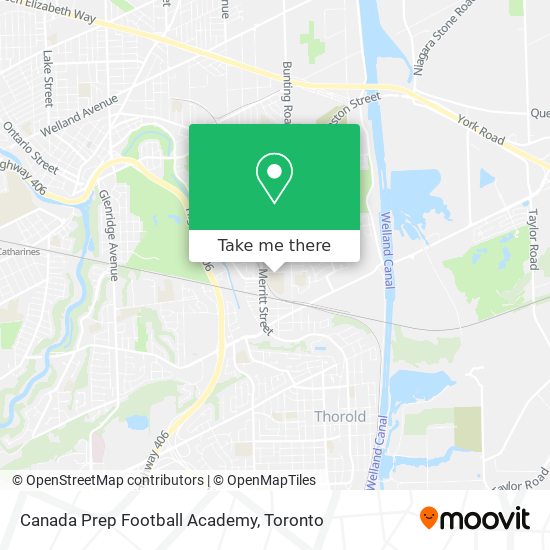 Canada Prep Football Academy map