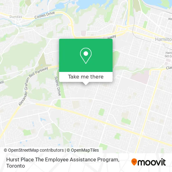Hurst Place The Employee Assistance Program map