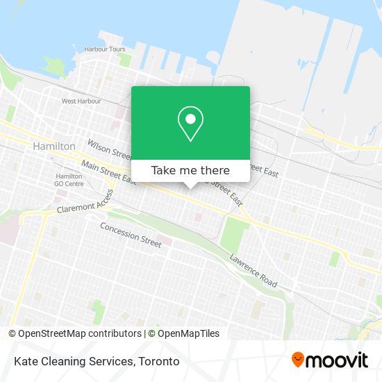Kate Cleaning Services map