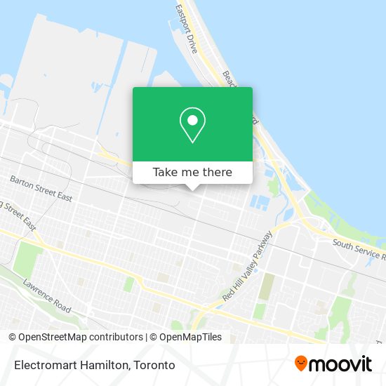 Electromart Hamilton map