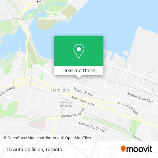 TD Auto Collision map