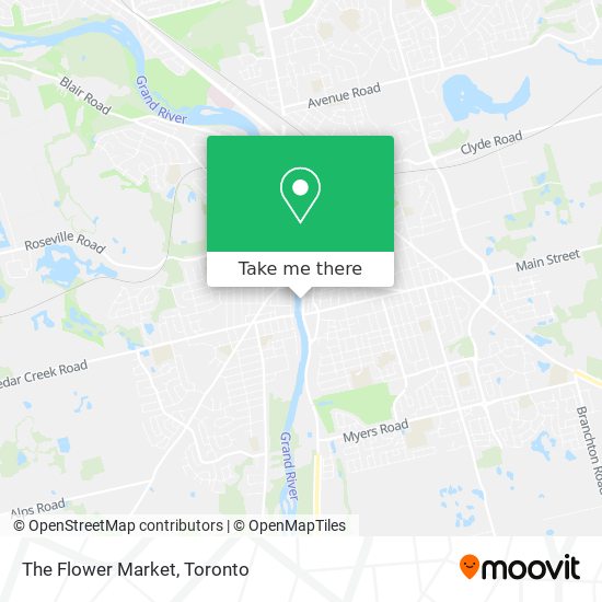 The Flower Market map