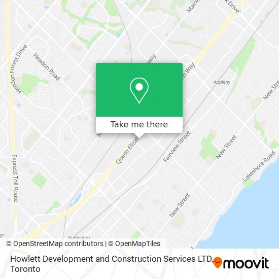 Howlett Development and Construction Services LTD map