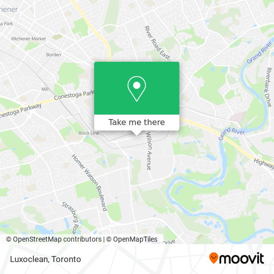 Luxoclean map