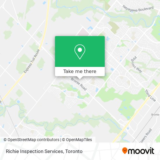 Richie Inspection Services map