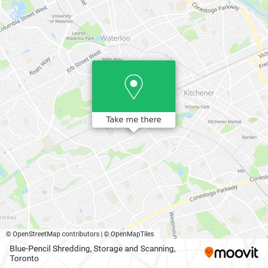 Blue-Pencil Shredding, Storage and Scanning map