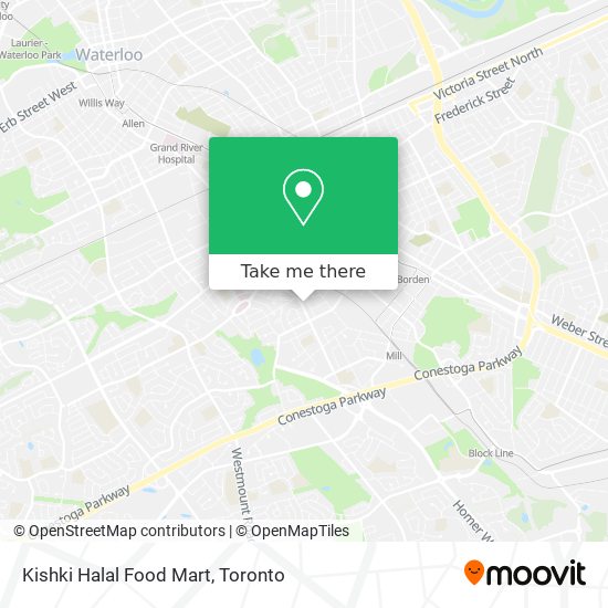 Kishki Halal Food Mart map