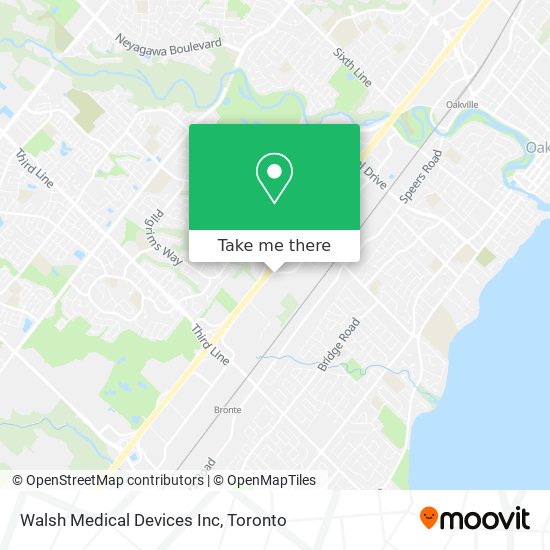 Walsh Medical Devices Inc map