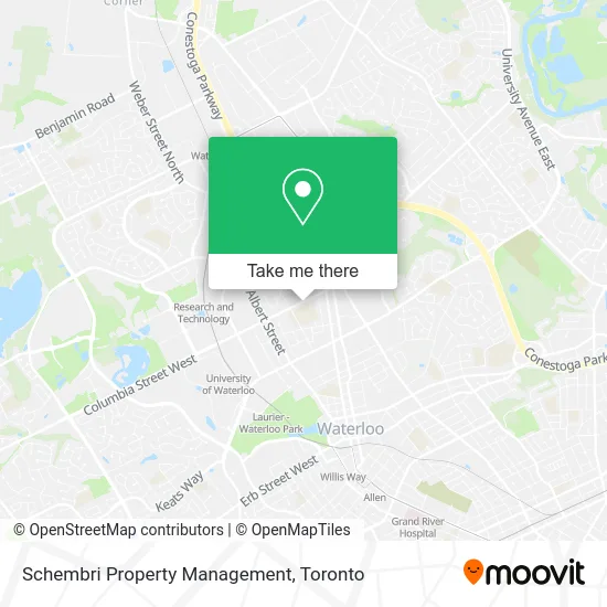 Schembri Property Management map