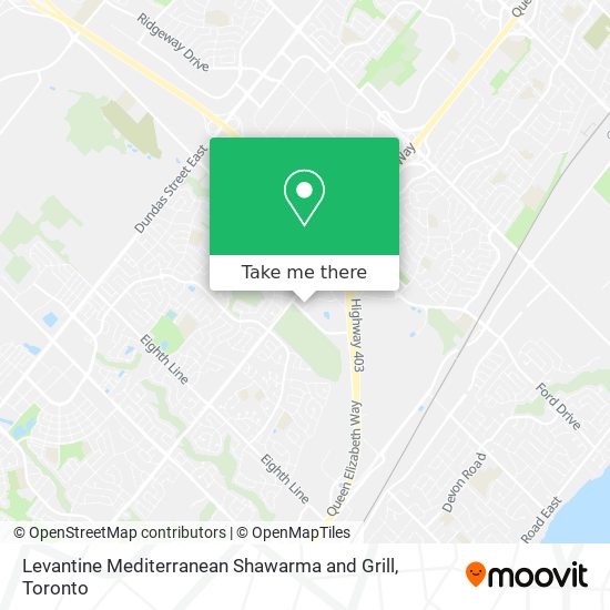 Levantine Mediterranean Shawarma and Grill map