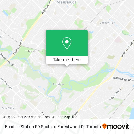 Erindale Station RD South of Forestwood Dr plan