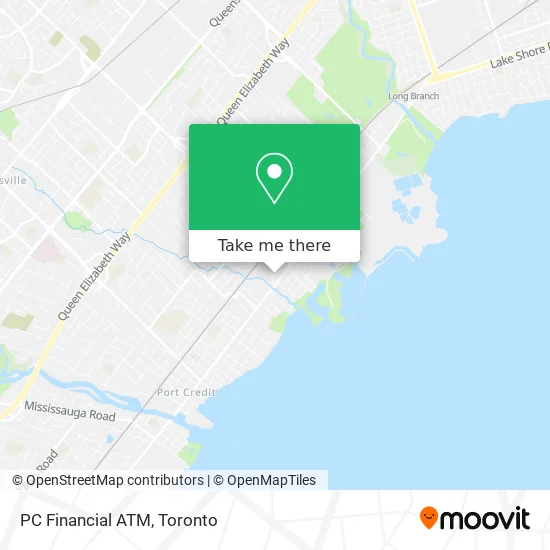 PC Financial ATM map