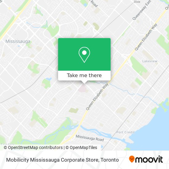 Mobilicity Mississauga Corporate Store plan