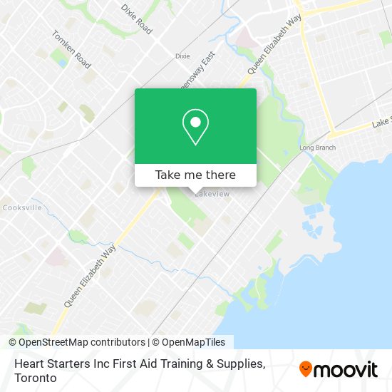 Heart Starters Inc First Aid Training & Supplies map