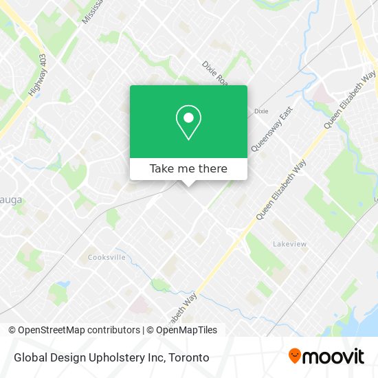 Global Design Upholstery Inc map