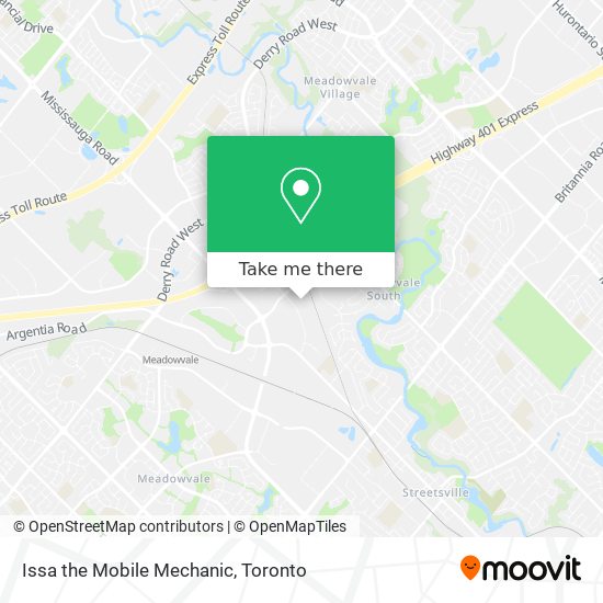 Issa the Mobile Mechanic map