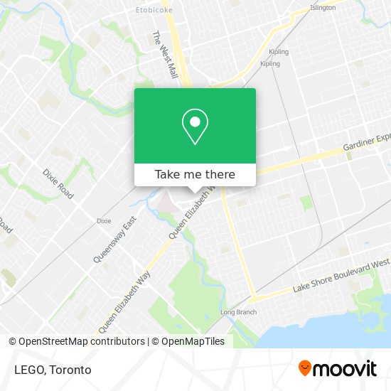 LEGO map