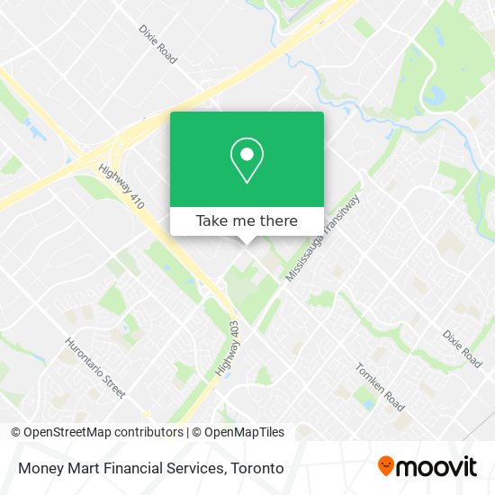 Money Mart Financial Services map