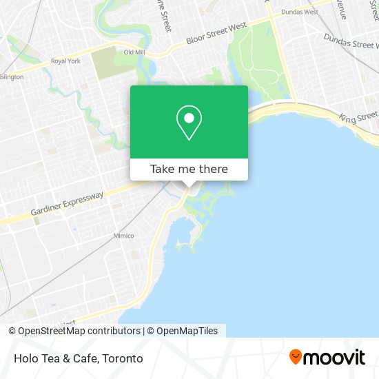 Holo Tea & Cafe map