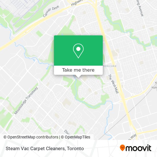 Steam Vac Carpet Cleaners map