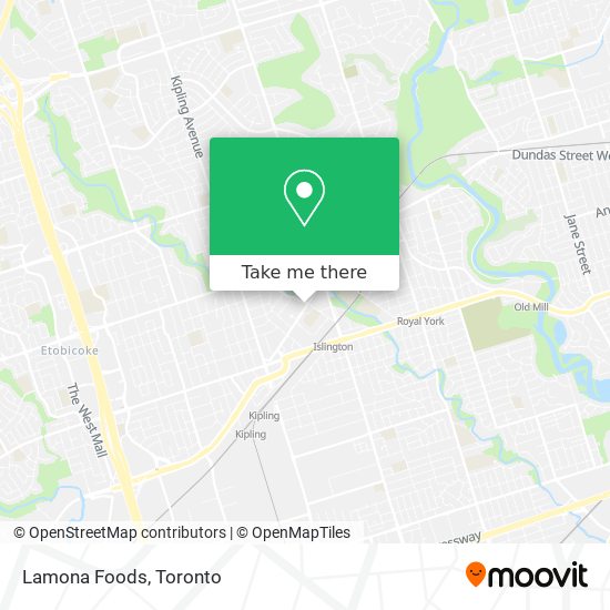 Lamona Foods map