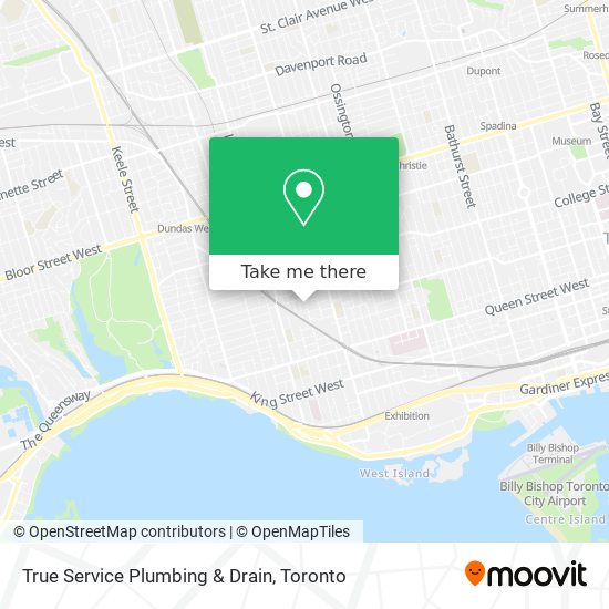 True Service Plumbing & Drain map