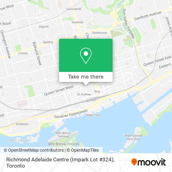 Richmond Adelaide Centre (Impark Lot #324) map