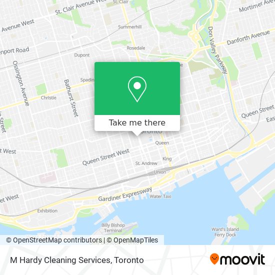 M Hardy Cleaning Services plan