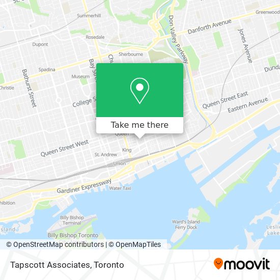 Tapscott Associates map