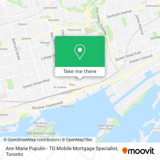 Ann Marie Pupulin - TD Mobile Mortgage Specialist map