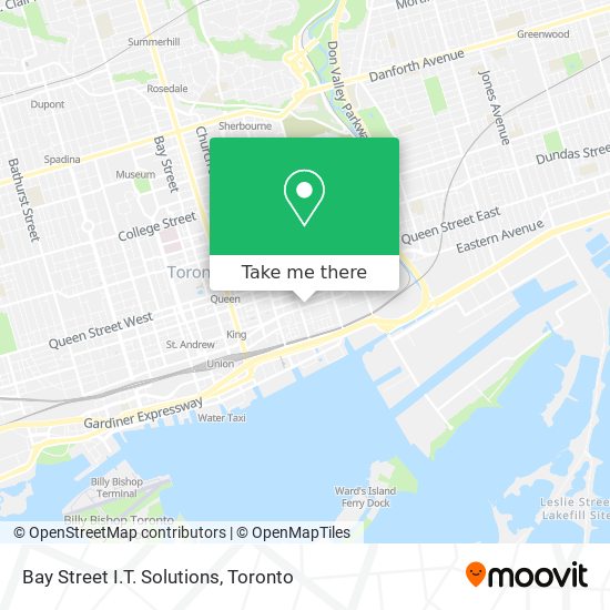 Bay Street I.T. Solutions map