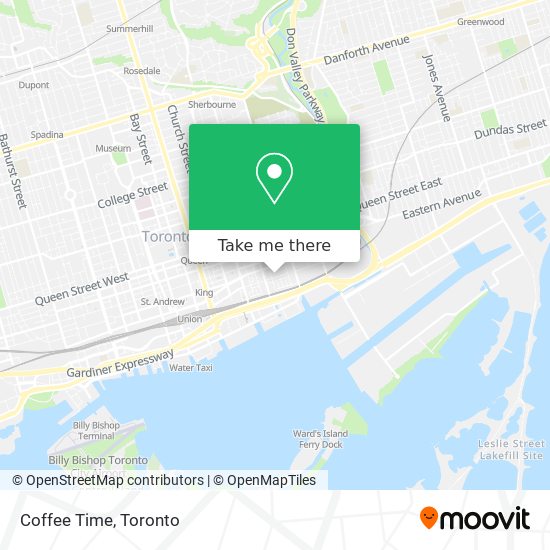 Coffee Time map