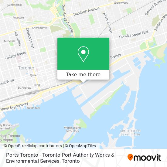 Ports Toronto - Toronto Port Authority Works & Environmental Services plan