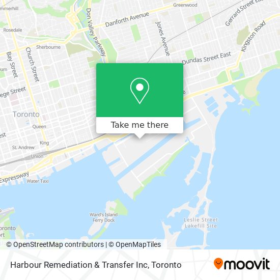 Harbour Remediation & Transfer Inc map