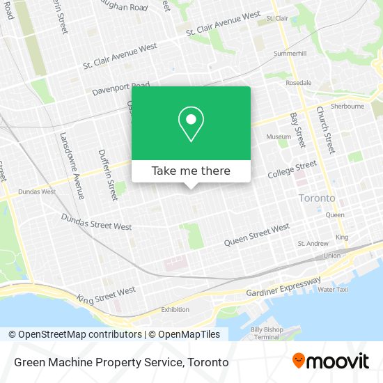 Green Machine Property Service map