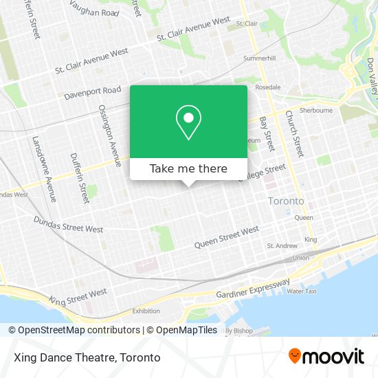 Xing Dance Theatre map