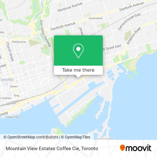 Mountain View Estates Coffee Cie map