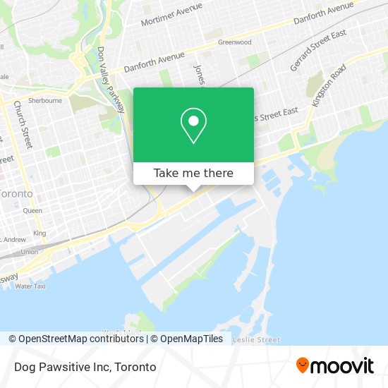 Dog Pawsitive Inc map