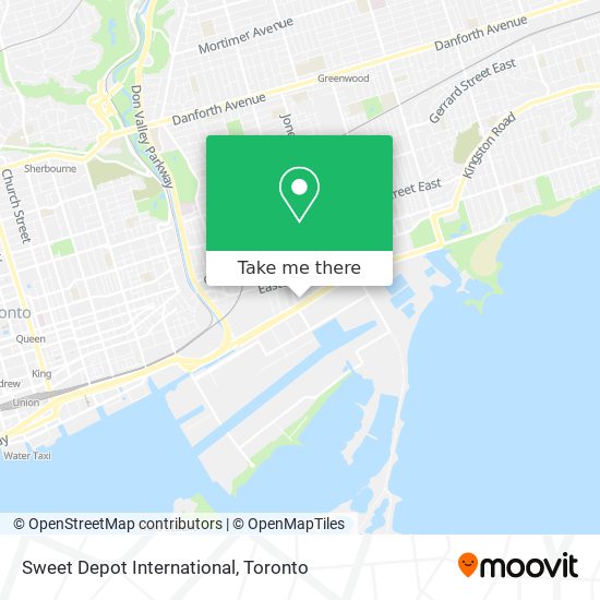 Sweet Depot International map