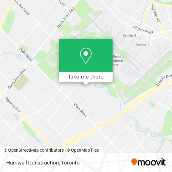 Hamwell Construction map