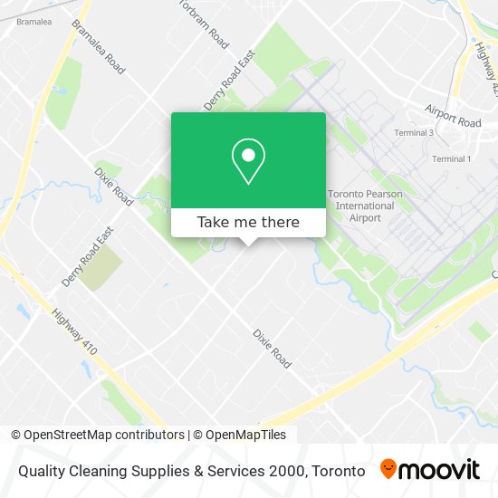 Quality Cleaning Supplies & Services 2000 map