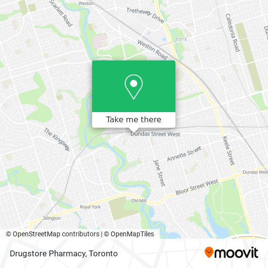 Drugstore Pharmacy map