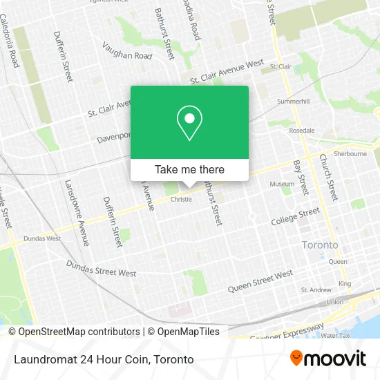 Laundromat 24 Hour Coin map