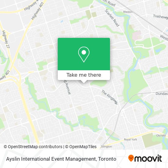 Ayslin International Event Management map