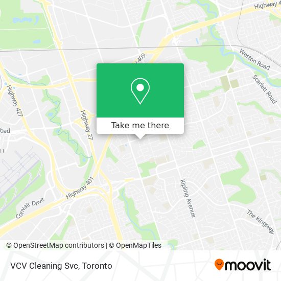 VCV Cleaning Svc map