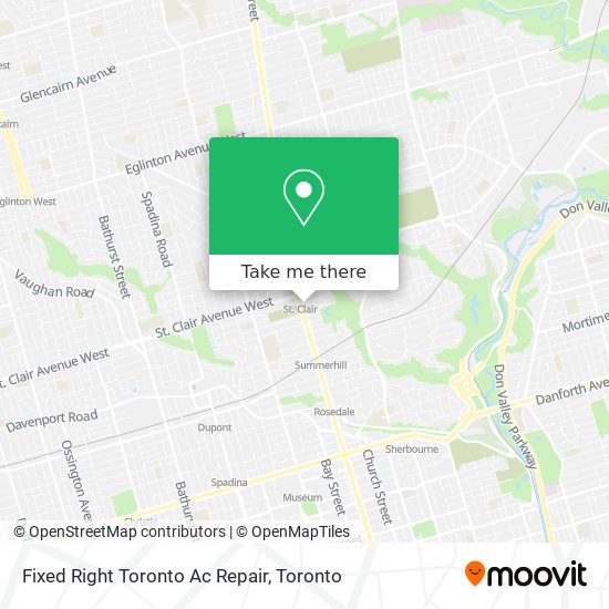 Fixed Right Toronto Ac Repair map