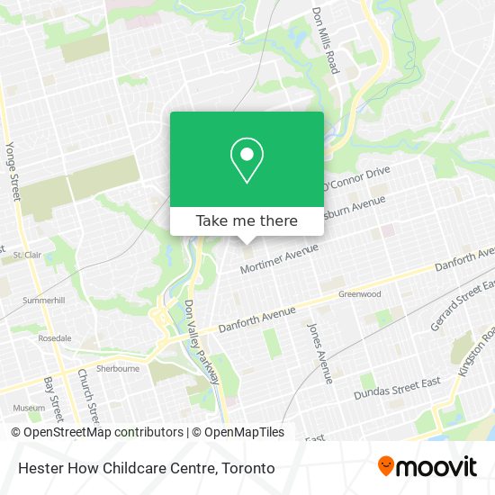 Hester How Childcare Centre map