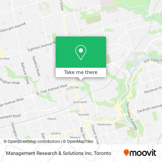 Management Research & Solutions Inc map